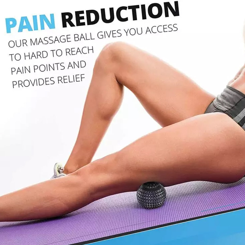 Balle de massage électrique OrthoVibe™ – Soulagement thérapeutique de la fasciite plantaire et des douleurs aux pieds