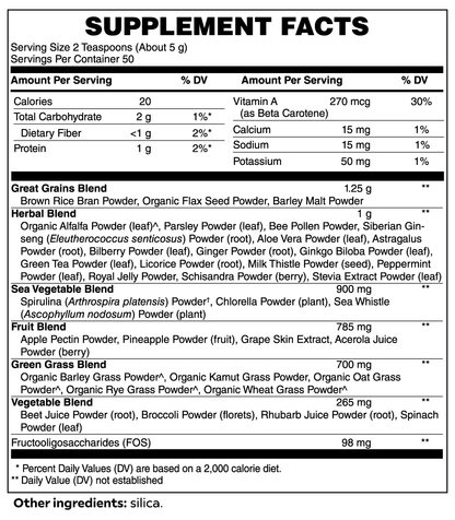 Smoothie superalimentaire ultra nettoyant