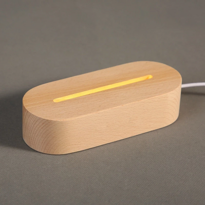 Acrylic Message Board Table Lamp