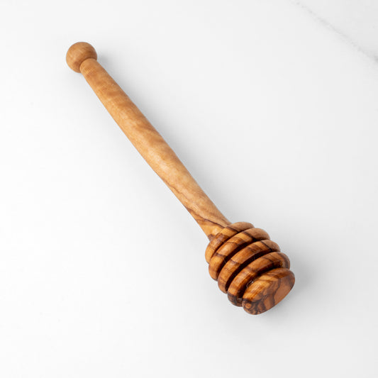 Arrosoir à miel écologique en bois d'olivier estonien fait main
